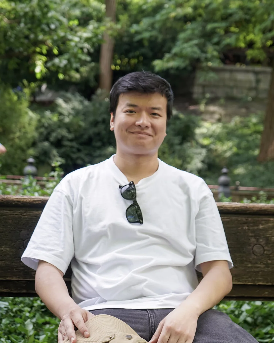 On the Park Bench, photographed in New York, NY