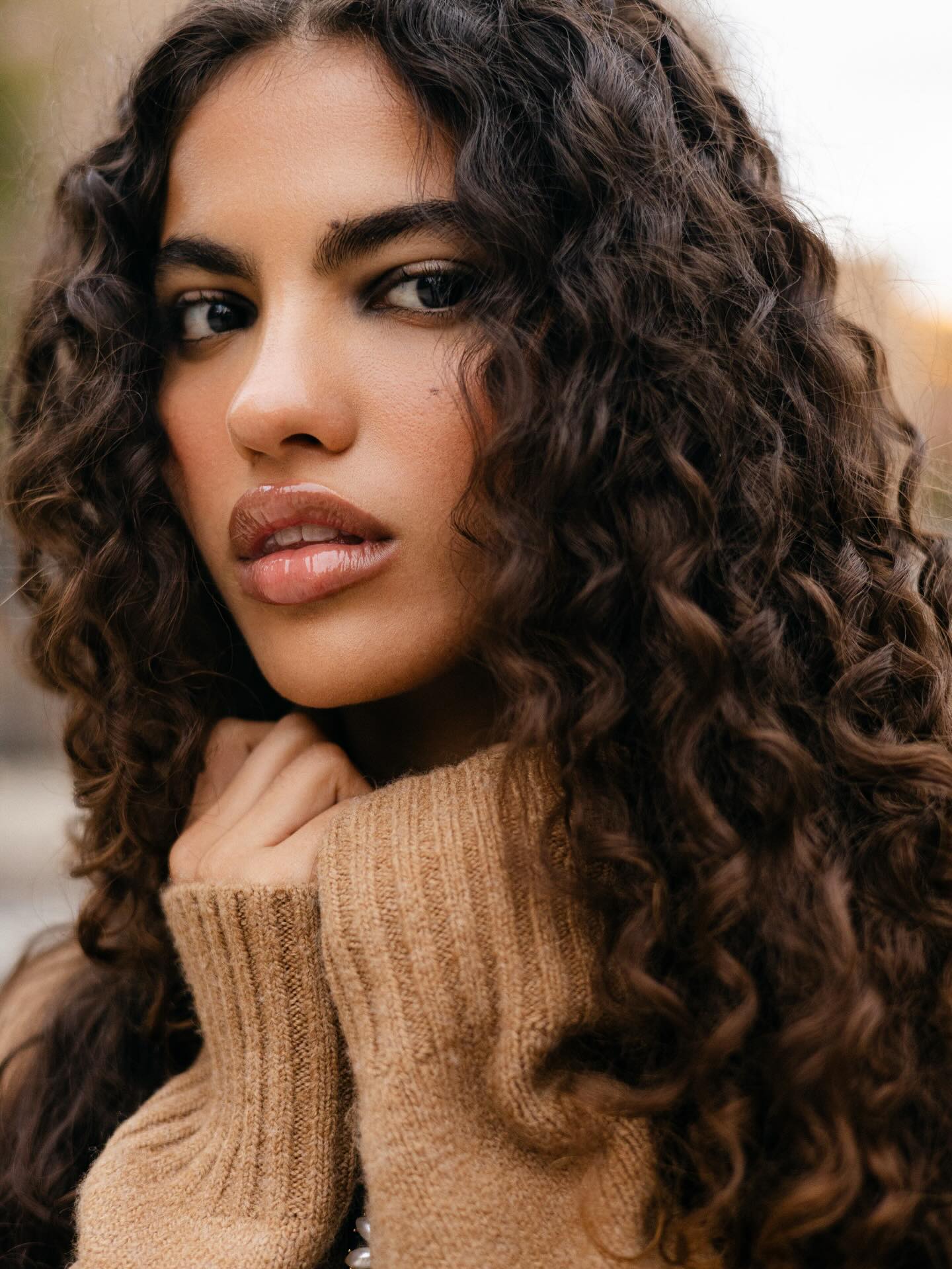 Close Fashion Portrait