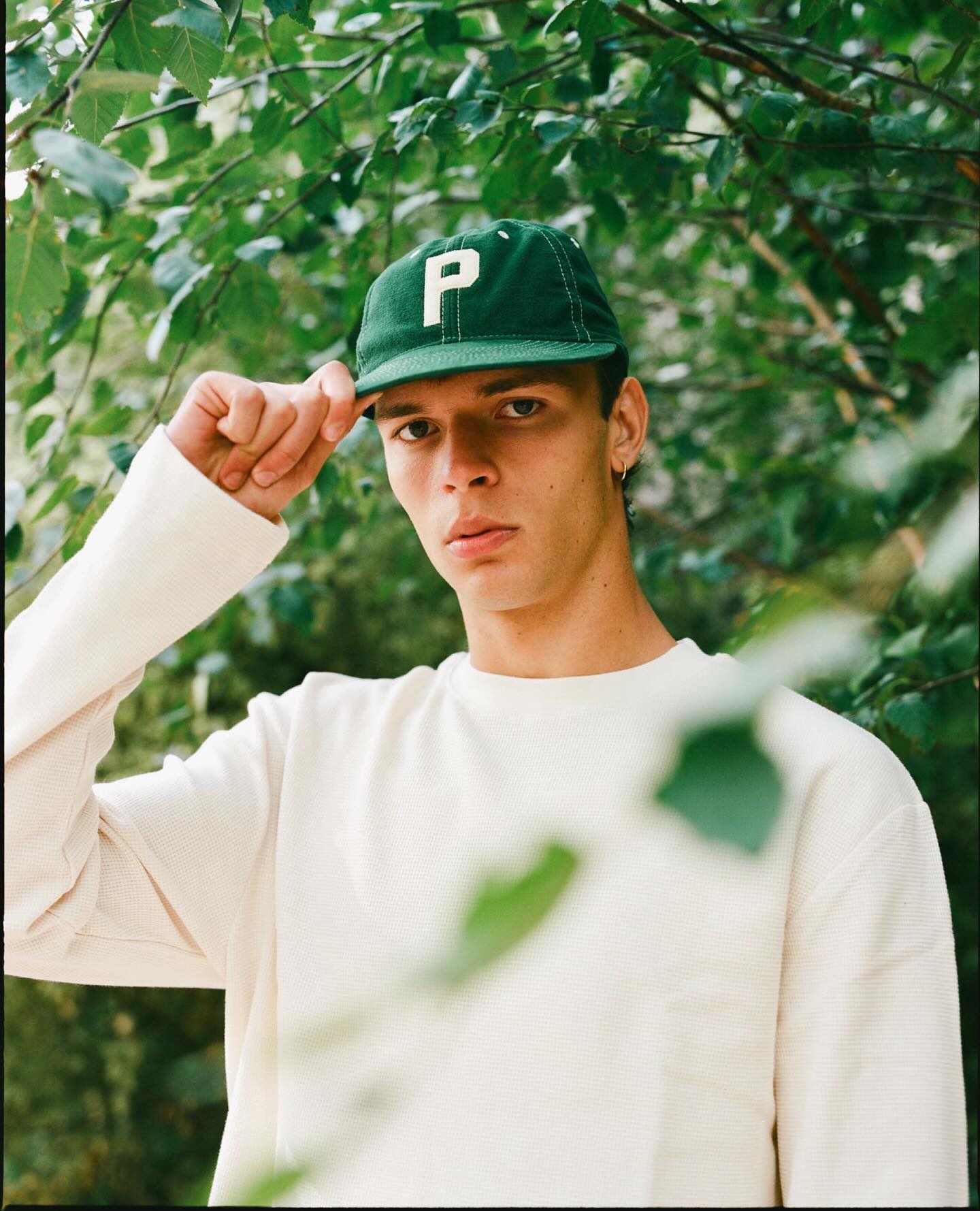 Green Cap Portrait