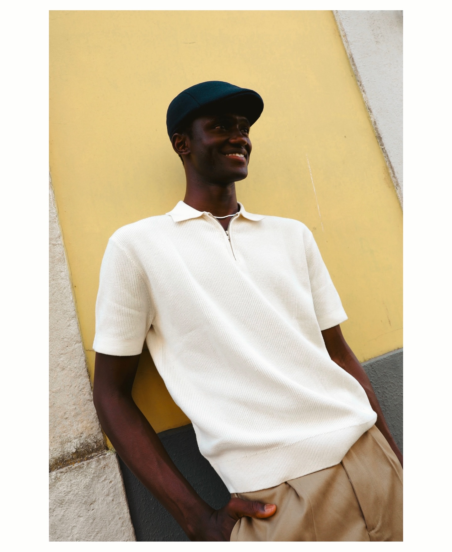 White Polo Portrait