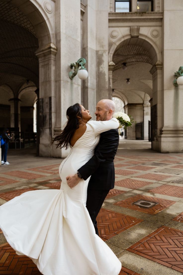 City Hall Wedding Dip